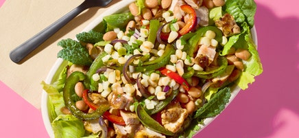 Chipotle high five chicken salad