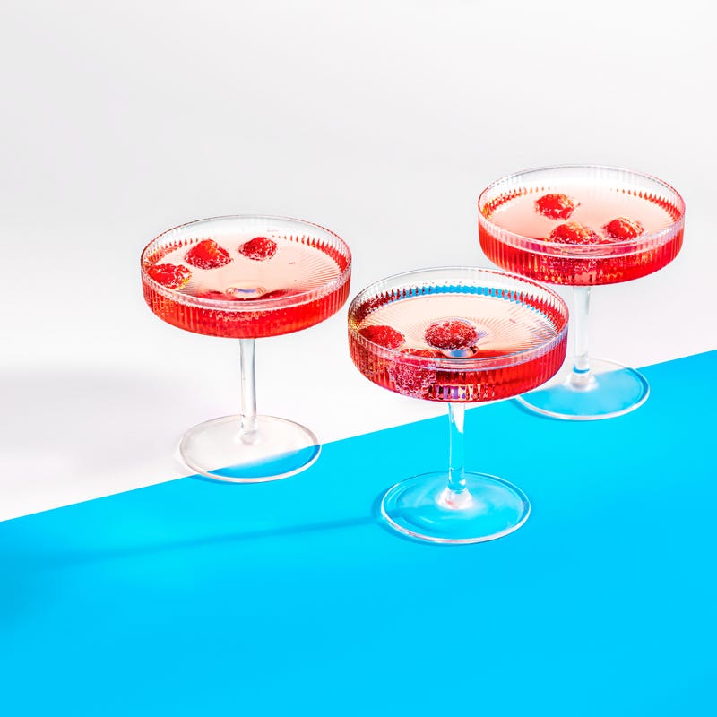 Photo of Prosecco raspberry cocktail by WW