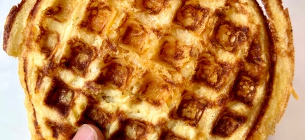 Cottage cheese waffles