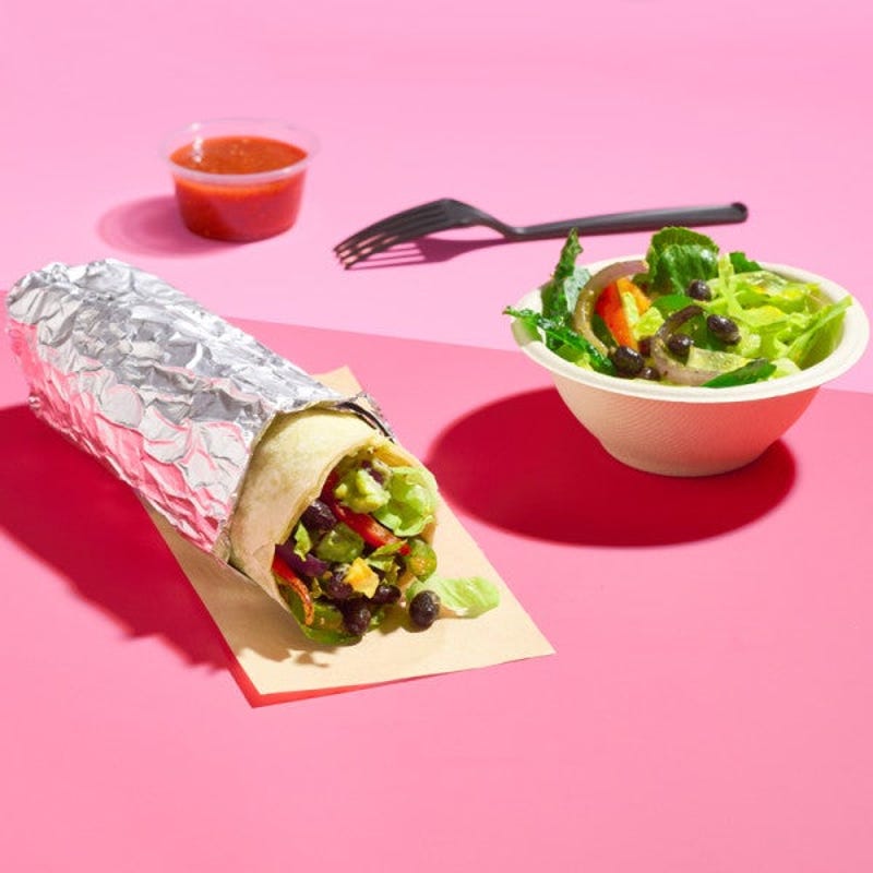 Photo of Chipotle No-Food-at-Home Veggie Wrap by WW