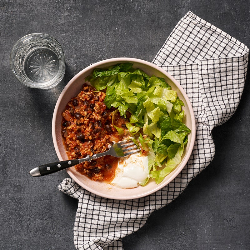 ViktVäktarna - Chili con carne med kycklingfärs