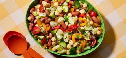 Salade de haricots à cuisiner à l’avance