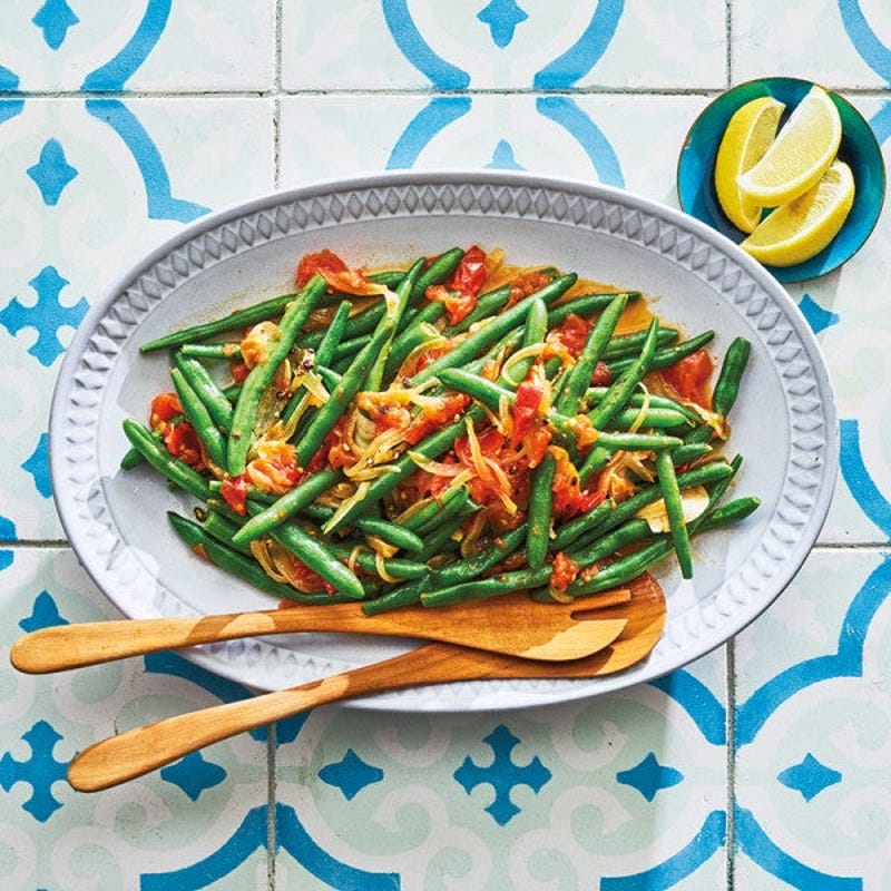 Photo de Haricots verts braisés à l’italienne au citron et aux tomates par WW