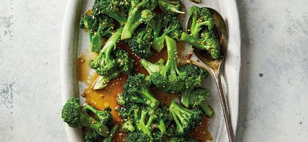 Brocoli au miel et au sésame