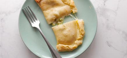 Calzones au fromage blanc riches en protéines par Ereka Vetrini