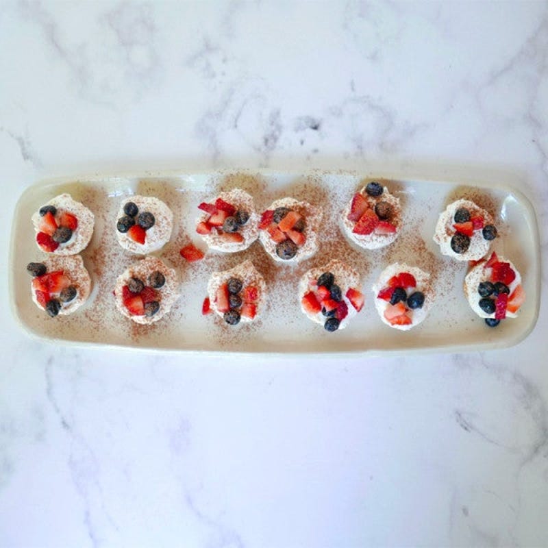 Photo de Bouchées de gâteau au fromage sans cuisson par Makayla Brasfield par WW