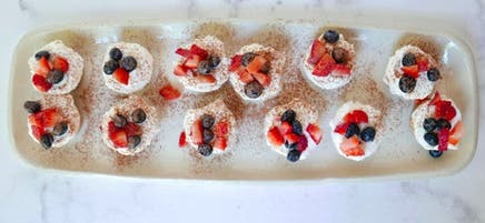 Bouchées de gâteau au fromage sans cuisson par Makayla Brasfield