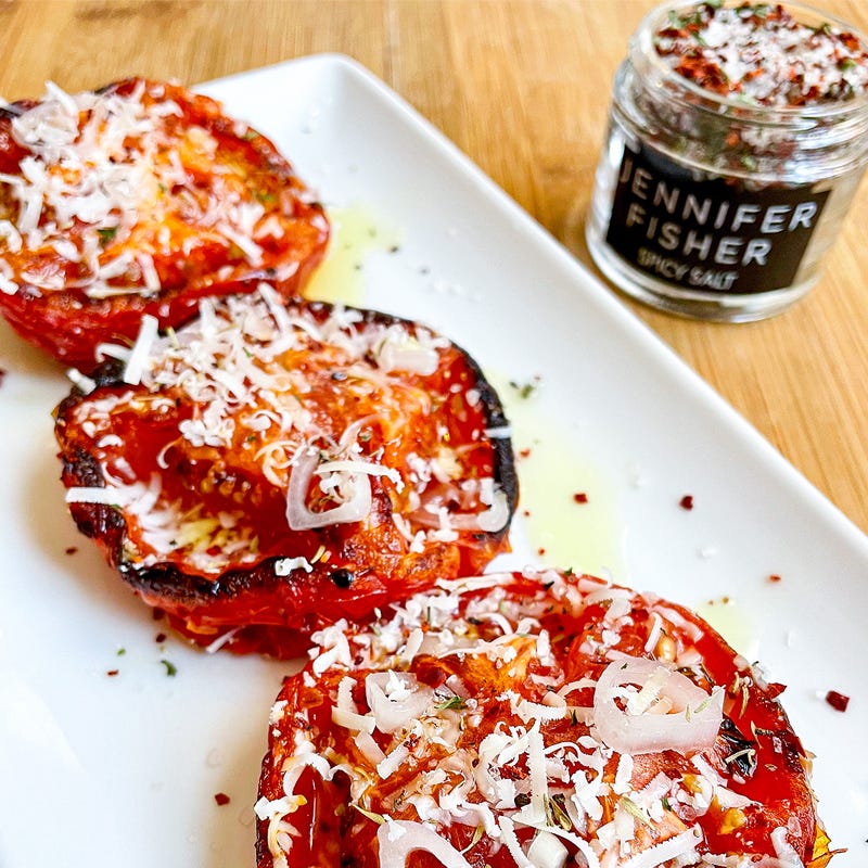 Grilled tomatoes