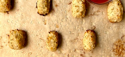 Cottage cheese tots