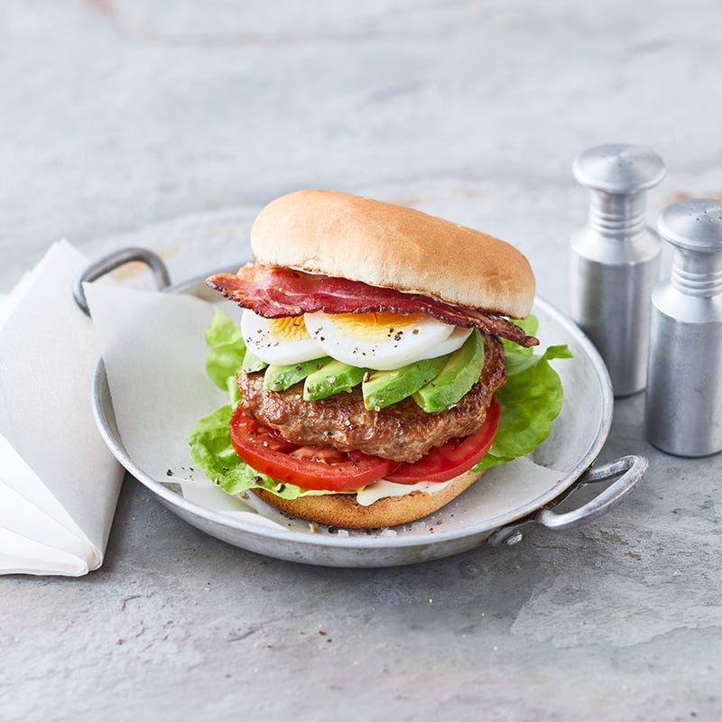Photo of Turkey Cobb salad burger by WW