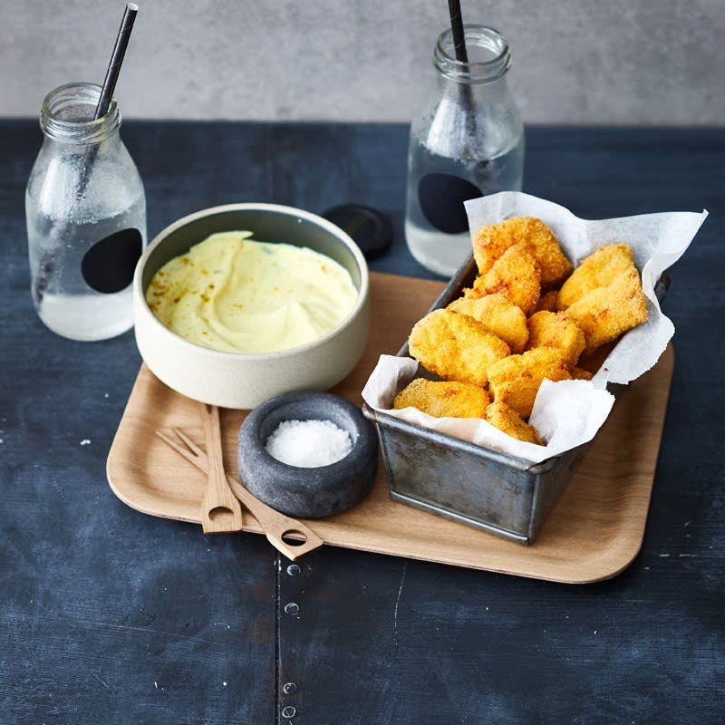 Photo of Air-fryer chicken nuggets by WW