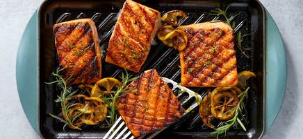 Rosemary Barbecued Salmon