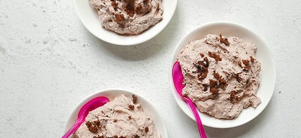 Chocolate brownie mousse