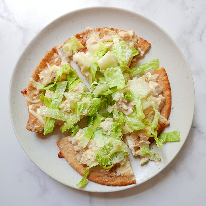 Photo of Chicken Caesar flatbread pizza by WW