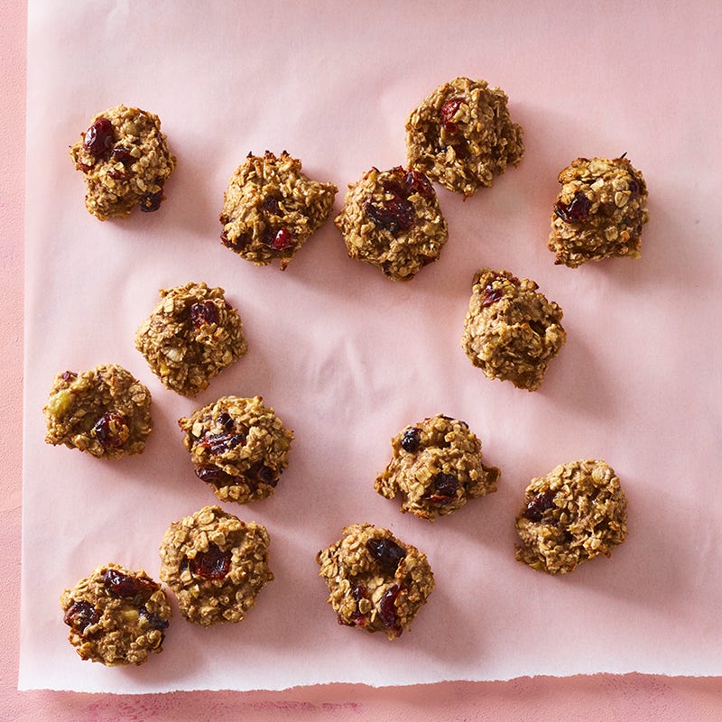 ViktVäktarna - Enkla banankakor med torkade tranbär