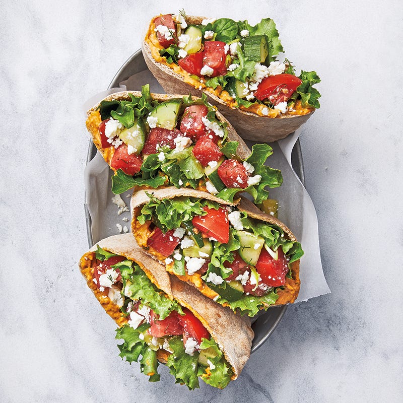 ViktVäktarna - Pita med grekisk sallad