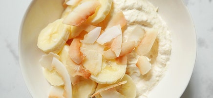 Banana cream pie pudding cup