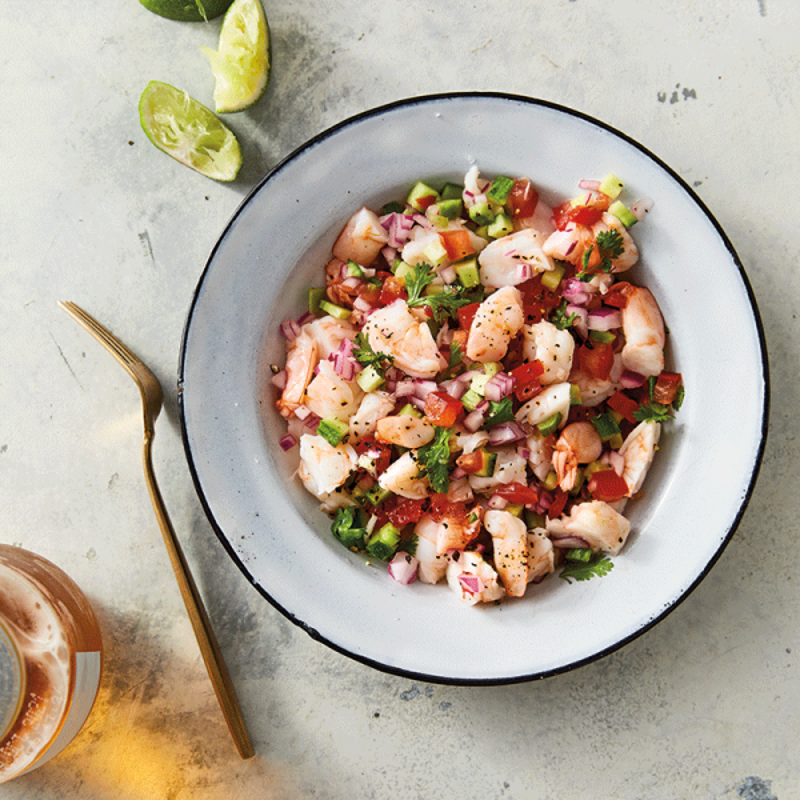 Photo de Ceviche de crevettes rapide par WW