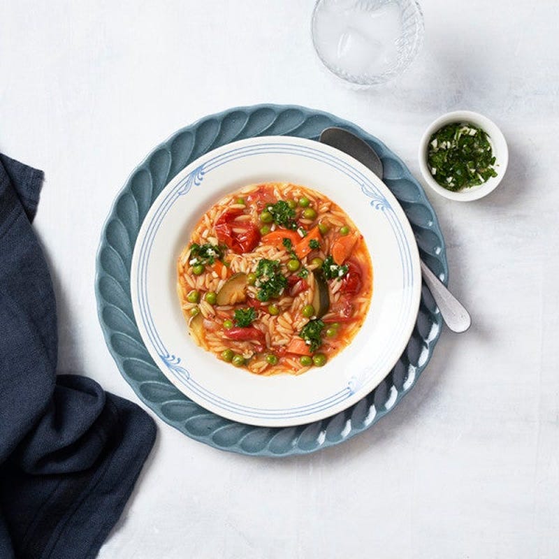 Minestrone à la gremolata