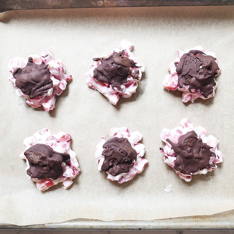 Photo of Frozen strawberry yogurt bites by WW