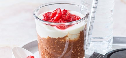 Himbeer-Espresso-Overnight-Oats