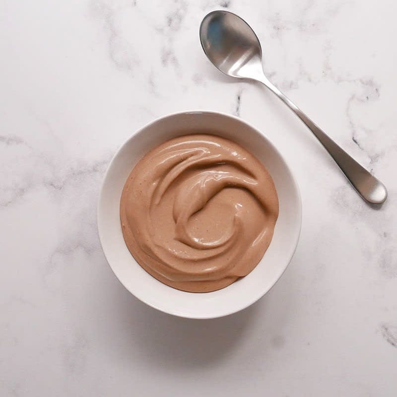 Cottage cheese chocolate mousse