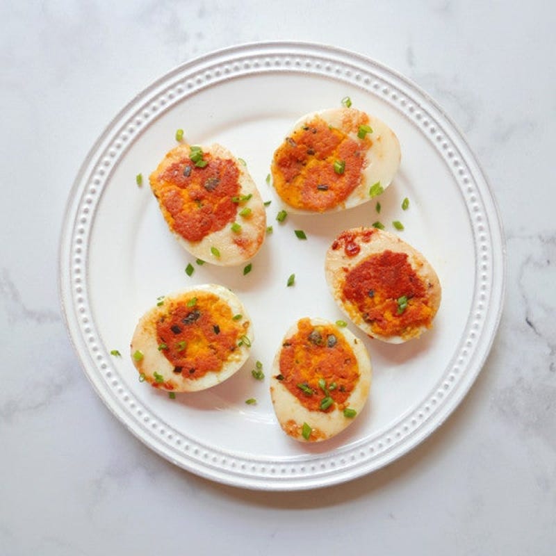 Photo of Sautéed stuffed eggs by WW