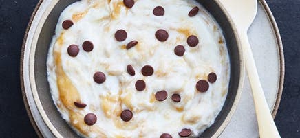 Banana pudding Greek yogurt