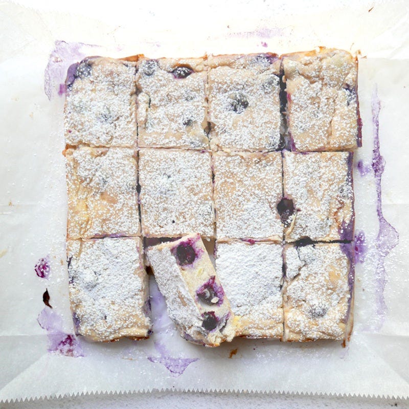 Photo de Cake protéiné aux myrtilles prise par WW