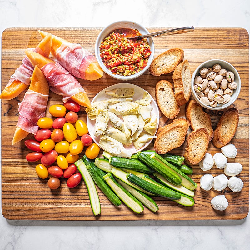 ViktVäktarna - Italiensk snackbricka