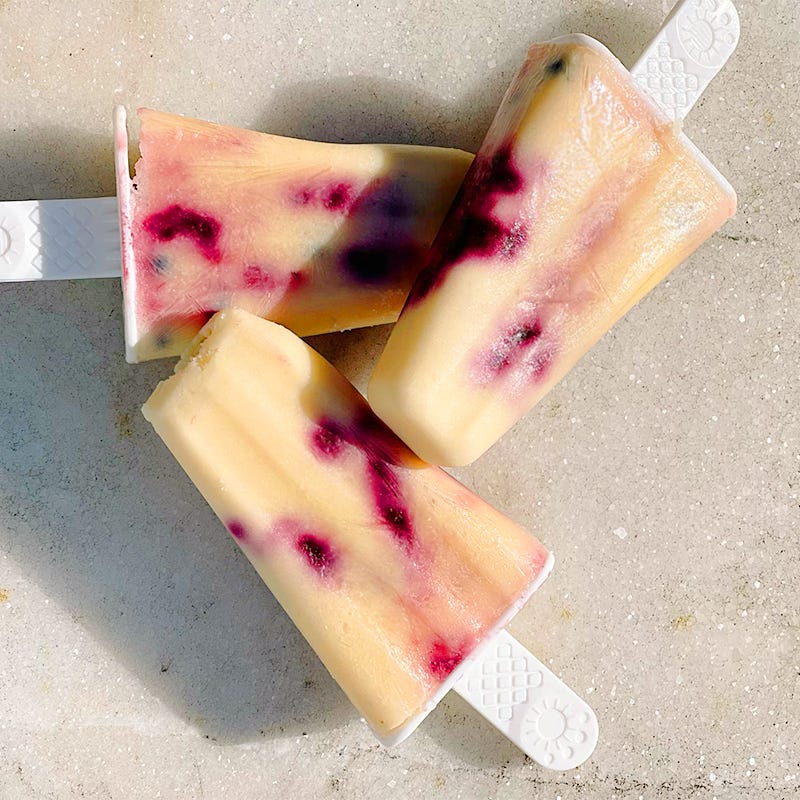Photo of Blueberry Yogurt Pops by Daphne Oz by WW