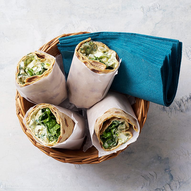 Photo of Egg salad wraps by WW