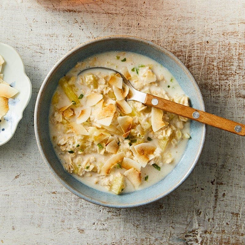 Limetten-Kokos-Oats