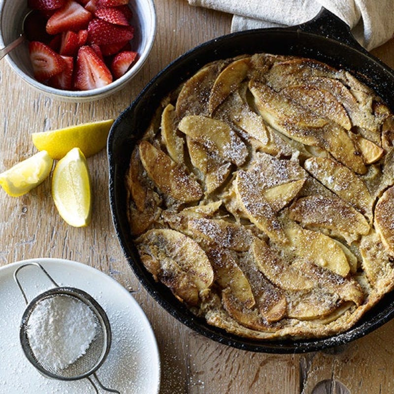 Photo de Crêpes aux pommes à la néerlandaise cuites au four par WW