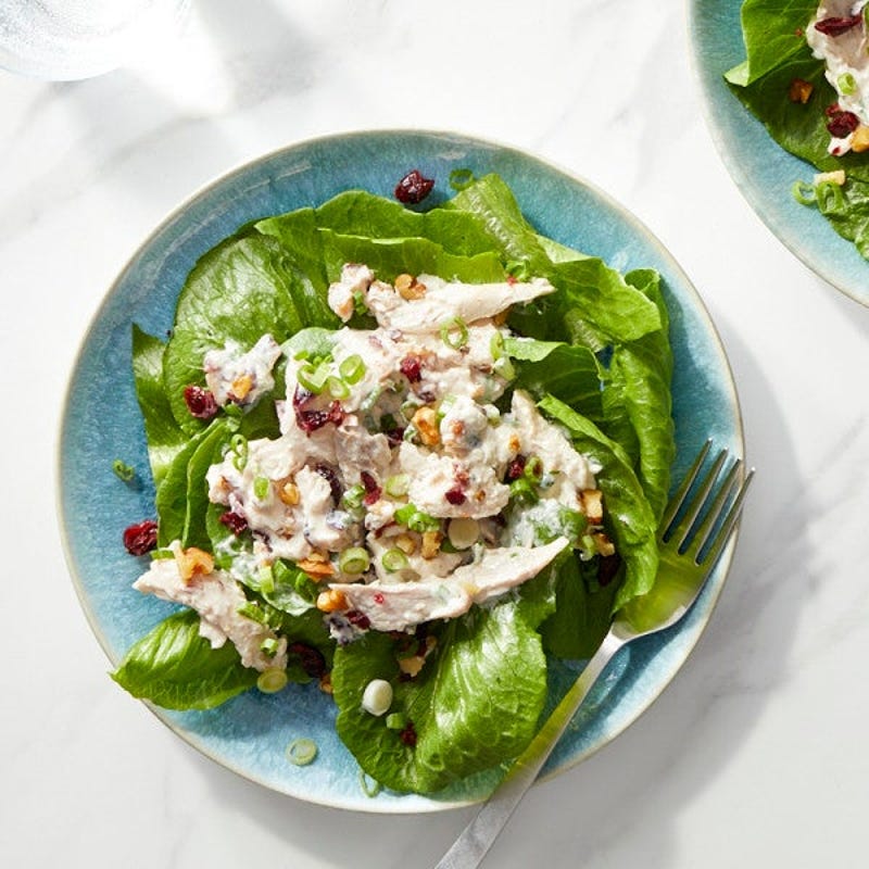 Photo of Cranberry-walnut turkey salad by WW