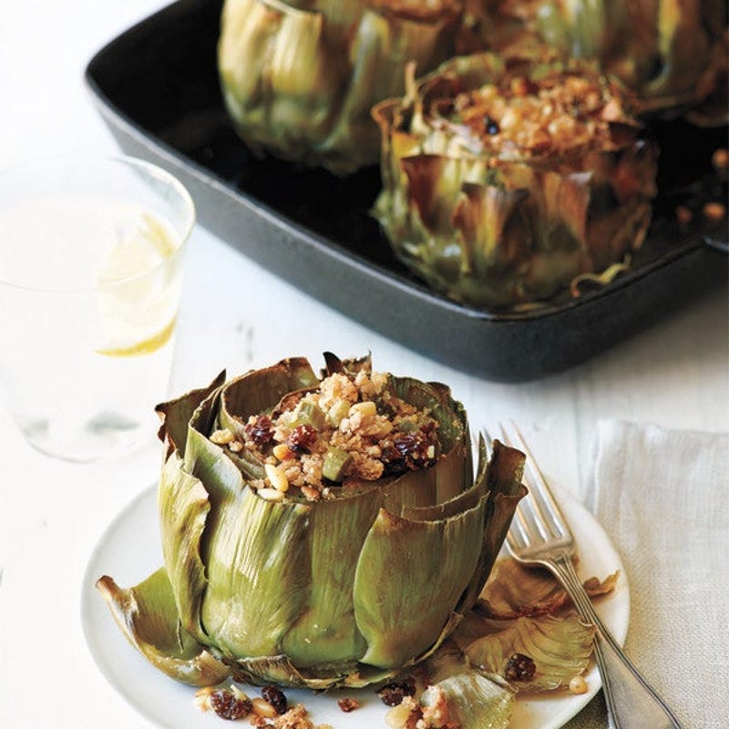 Photo of Stuffed whole artichokes by WW