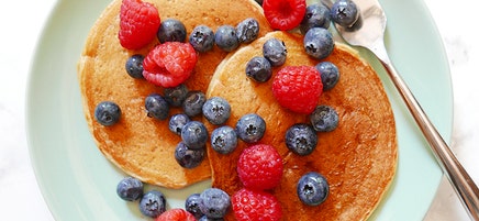 High-Protein Blender Pancakes