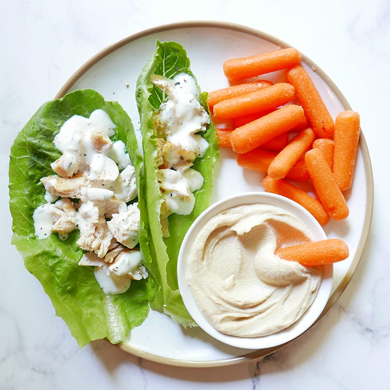 Photo of Ranch chicken snack plate by WW