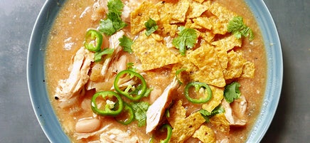 Slow Cooker White Chicken Chili