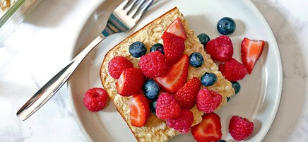 High-protein baked oatmeal