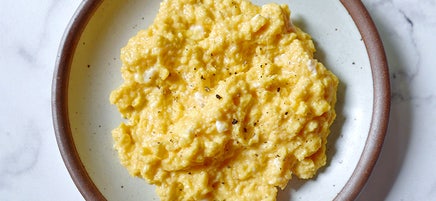 Cottage Cheese Scrambled Eggs