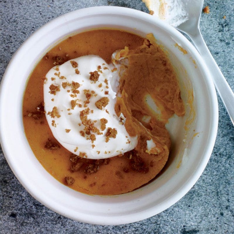 Photo of Gingery winter squash custards with gingersnap crumble by WW