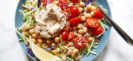 Easiest-ever chickpea-grain bowl