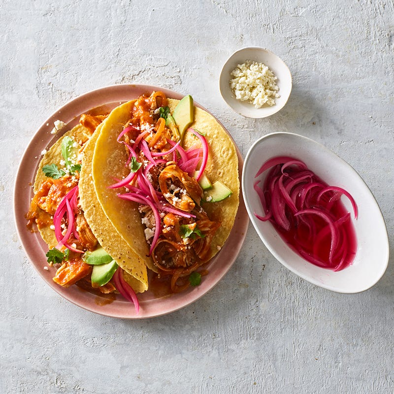 ViktVäktarna - Tacos med slow cooker kyckling tinga