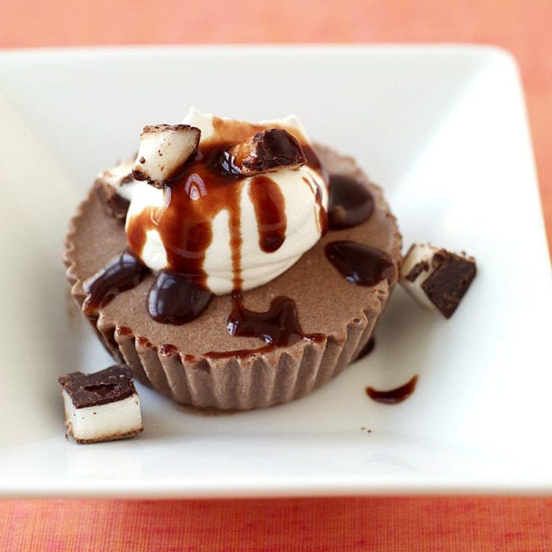 Photo de Coupes glacées au chocolat et à la menthe par WW