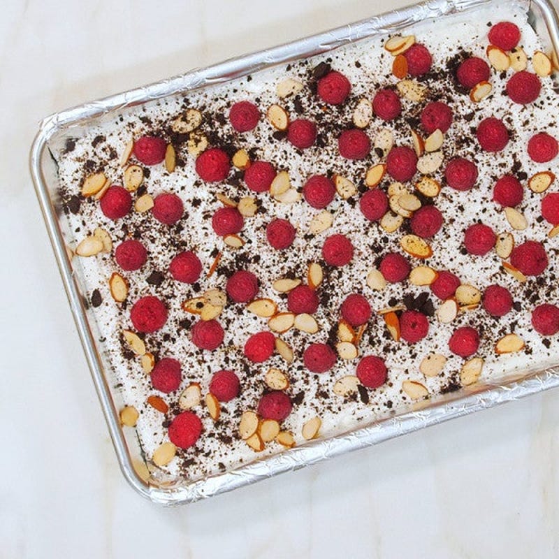Photo of Frozen Raspberry-Chocolate Cookie Yogurt Bark by WW