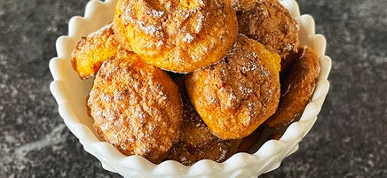 Amaretti med saffran och citron