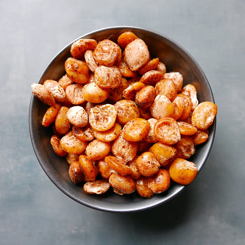 Photo of Cajun roasted lupini beans by WW