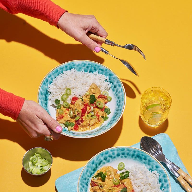 ViktVäktarna - Kycklinggryta med paprika och sweet chili