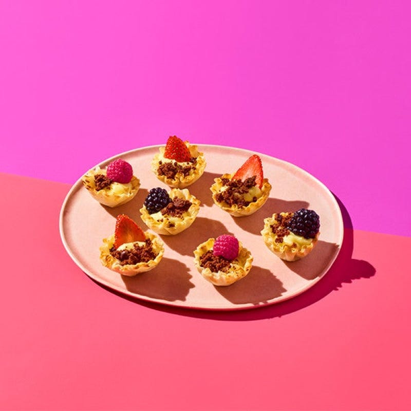 Photo of Mini brownie-pudding tarts by WW